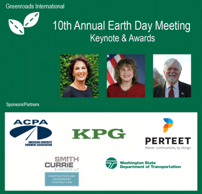 Greenroads Announces 10th Annual Earth Day Meeting