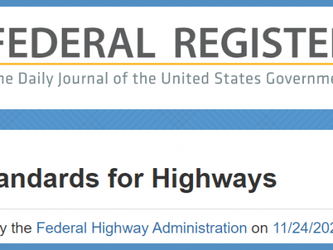 ACPA Responds to FHWA Notice of Proposed Rulemaking
