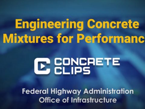 FHWA Concrete Clips: Engineering Concrete Paving Mixtures