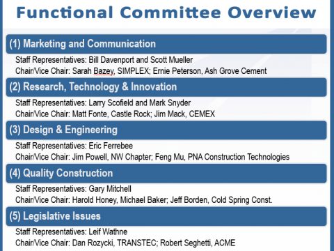 Strategic Advisory Committee Discusses New Committee Structure and More