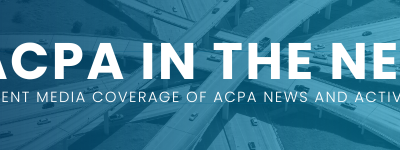 ACPA in the News
